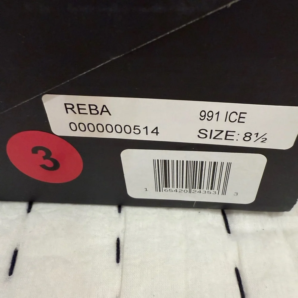 New shu shop Reba Silver and Beige Women's Sneakers size 8.5 - Picture 10 of 13